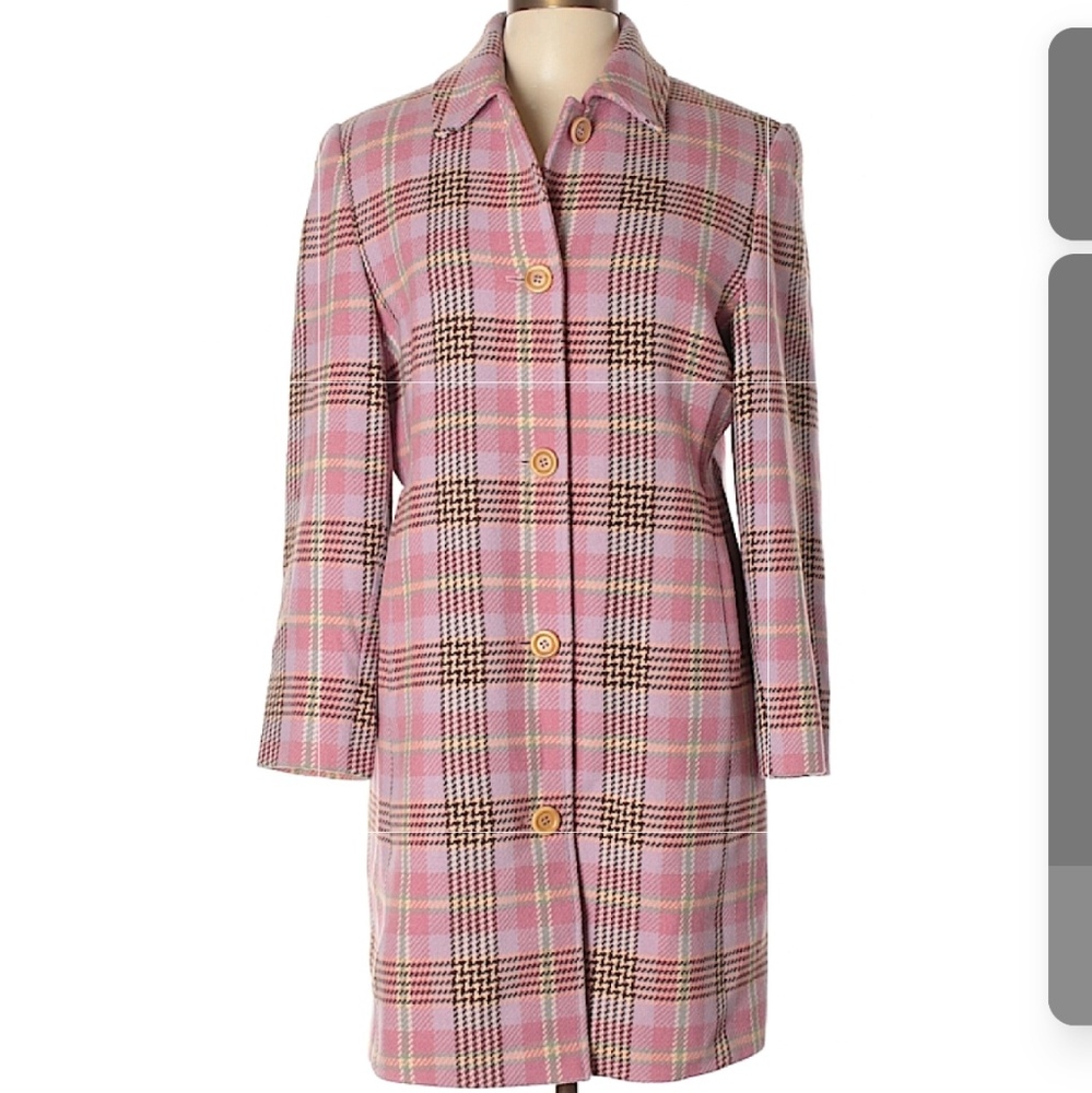 L.L. Bean Wool Coat Size 8 Full Length